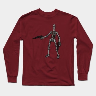 robot gunner Long Sleeve T-Shirt